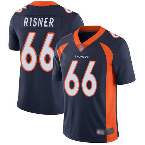 Men Denver Broncos #66 Dalton Risner Navy Blue Alternate Vapor Untouchable Limited Player Football NFL Jersey->denver broncos->NFL Jersey